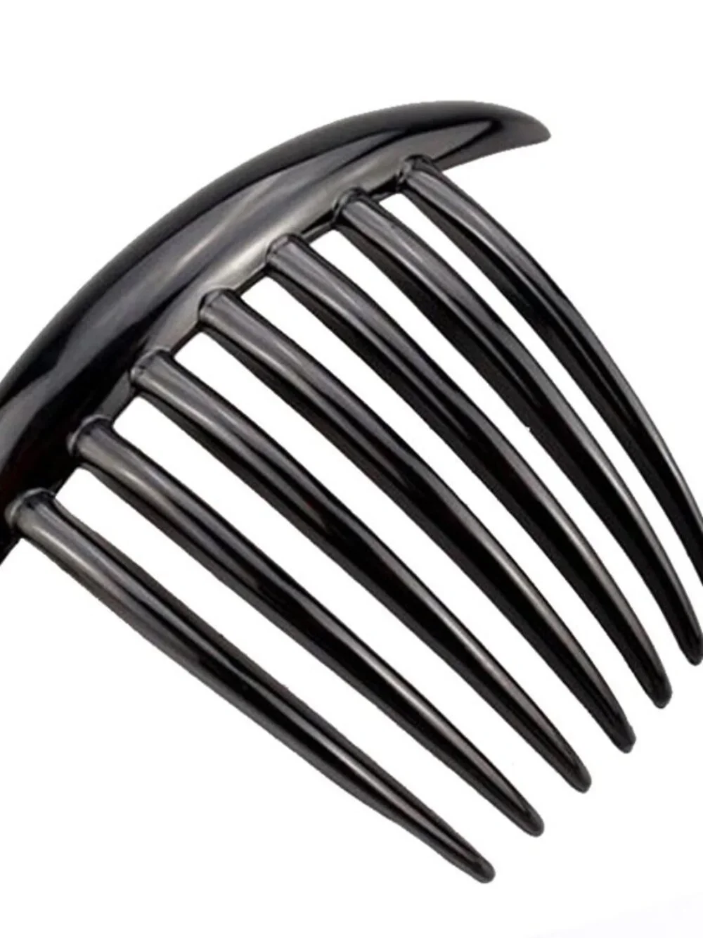 Women's French Twist Combs Plastic Side Hair Comb with Seven Tooth - Set of 6 (3